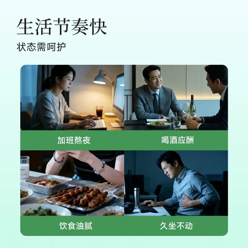 SorLife诗丽芙水飞蓟素奶蓟草胶囊熬夜养健旰加班男女士肝脏片 - 缩略图3
