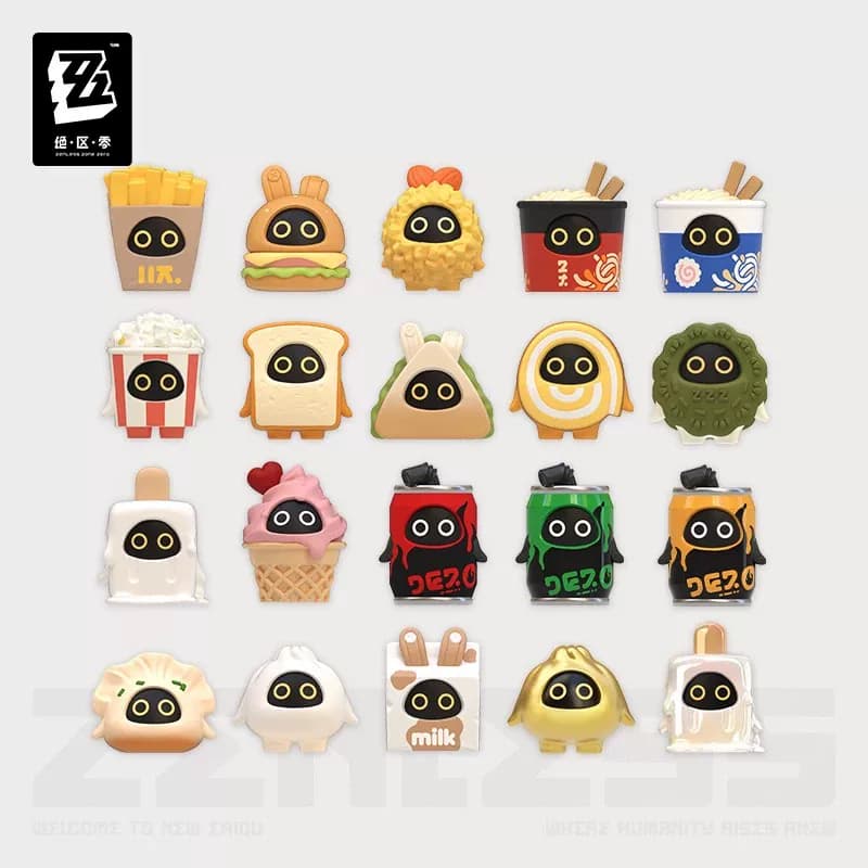 正版绝区零/三Z百味王国系列盲盒邦布迷你手办潮玩摆件礼物 - 缩略图2
