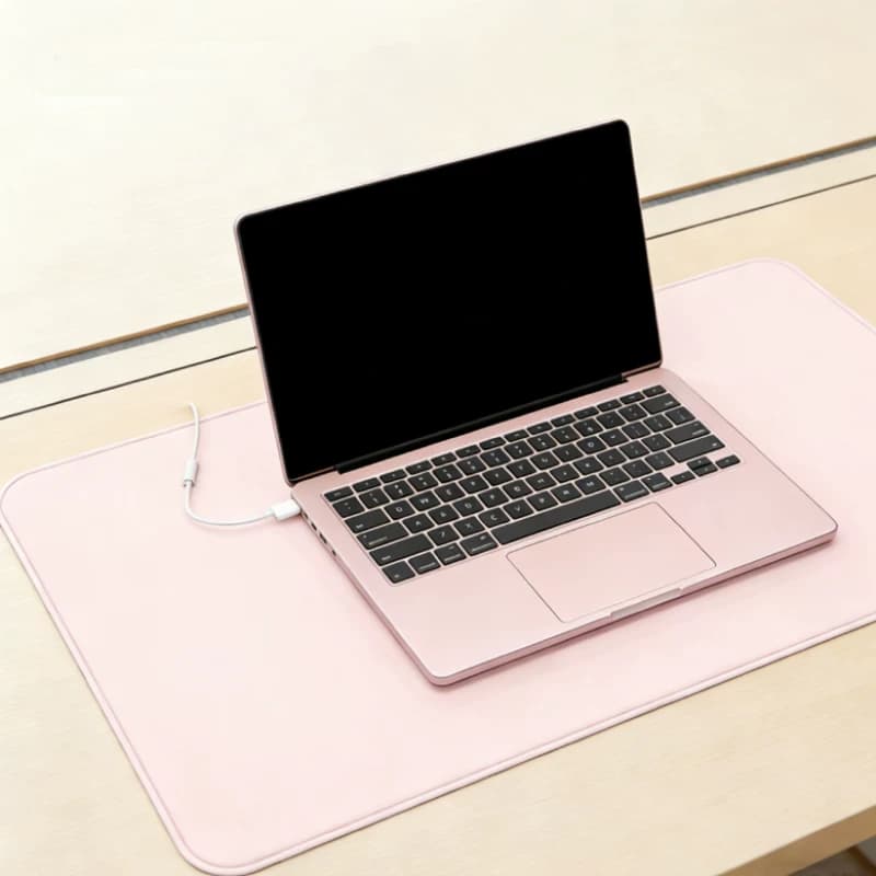 同款Macbookneo桌垫轻奢高级感鼠标桌垫高颜值办公写字电脑垫子 - 缩略图5