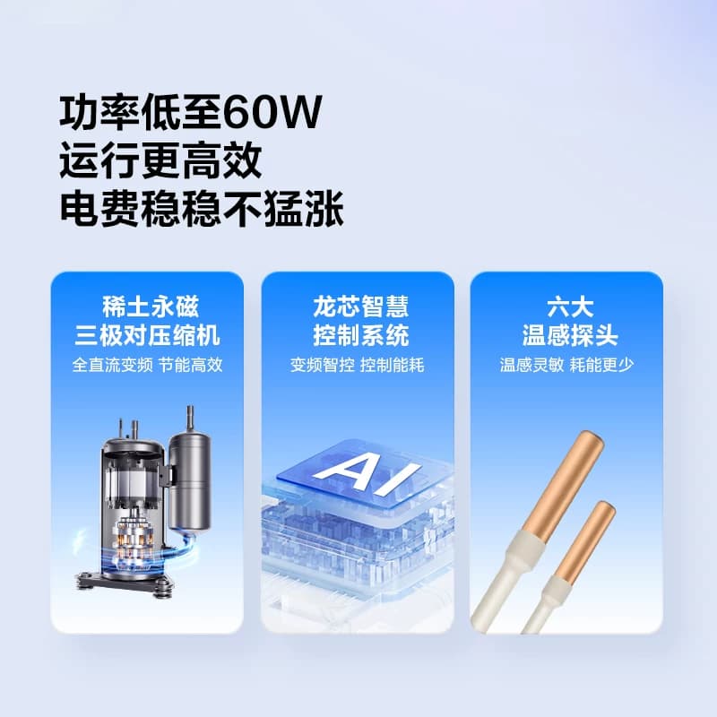 海信科龙空调大1.5匹新一级能效变频家用冷暖挂机静省电QG纯铜管 - 缩略图4