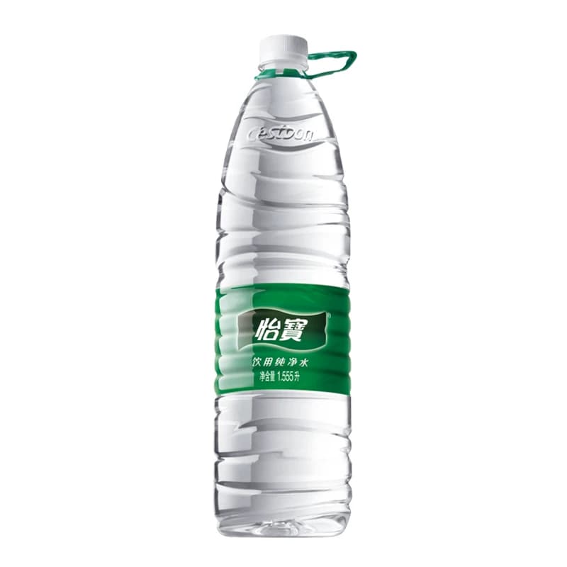 【吉】怡宝饮用水 纯净水非矿泉水1.55L*12瓶/箱整箱装大桶装 - 缩略图4