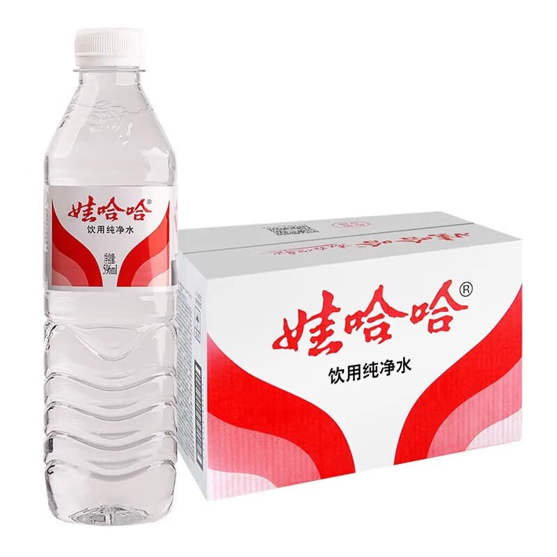 【新日期】娃哈哈纯净水350/596ml*24瓶家庭公司用瓶装水非矿泉水 - 缩略图2