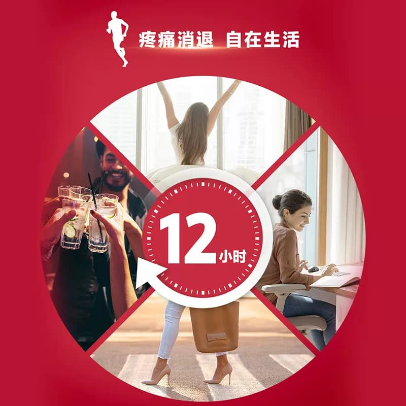 【原研】芬必得布洛芬缓释胶囊0.3g牙疼头疼痛经止疼药消炎退烧 - 缩略图2