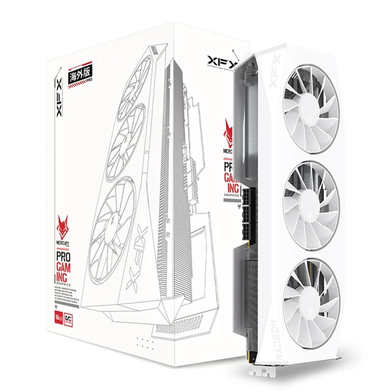 XFX讯景Radeon RX 9070XT 9070 9070GRE 游戏显卡amd电脑diy电竞 - 缩略图5