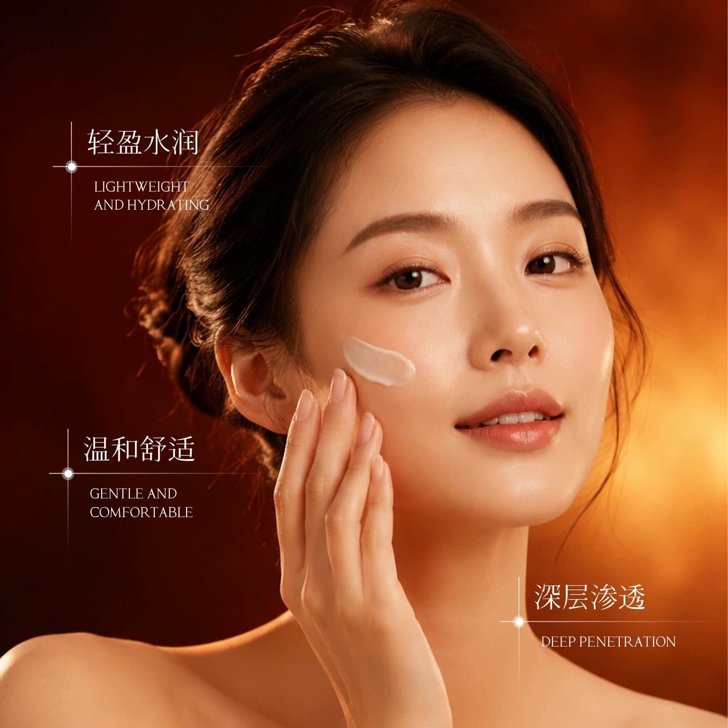 UDR灵芝虫草酵母臻萃活颜抗皱瀑布乳温和舒缓紧致官方正品女mm - 缩略图4