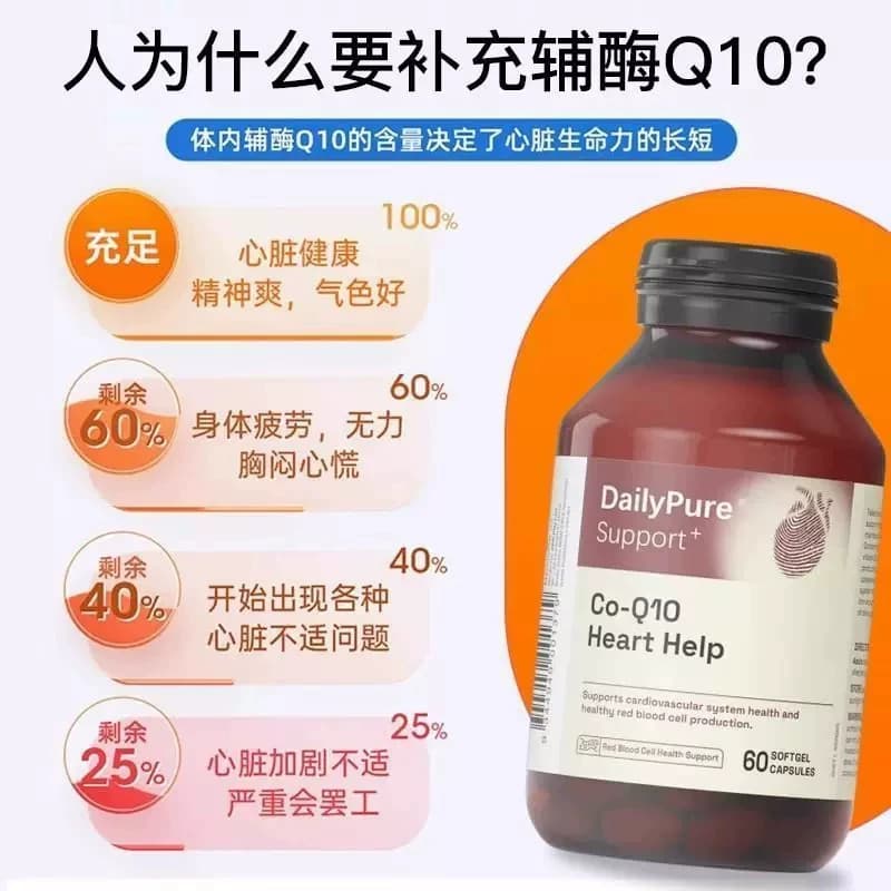 【旗舰店】澳洲bioisland辅酶q10软胶囊保护人心脏血管高含量进口 - 缩略图5