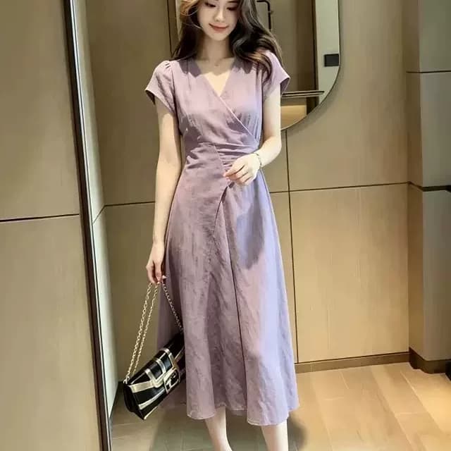 -清仓福利-新中式绝美连衣裙女夏季显瘦气质连衣裙BY - 缩略图2