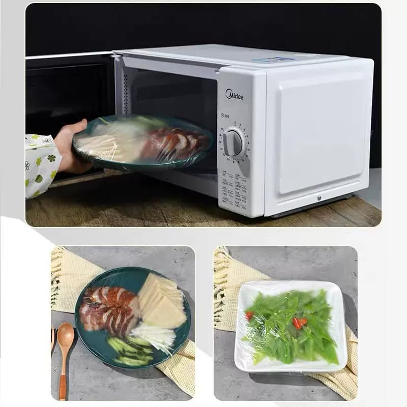 保鲜膜套自封口保鲜袋家用冰箱剩菜碗盖一次性密封保鲜盖万能 - 缩略图5