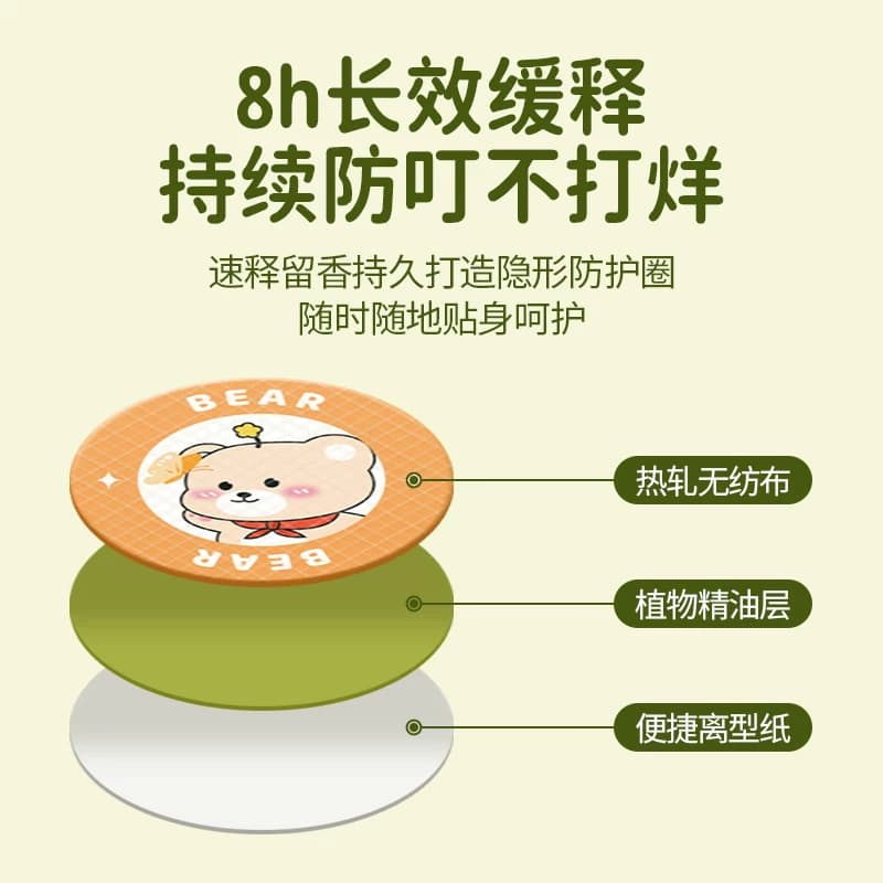 葵花植物精油贴宝宝儿童婴儿成人专用户外非驱蚊液防蚊水随身神器 - 缩略图2