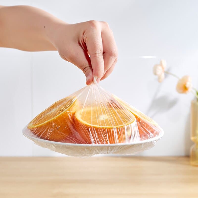 一次性食品保鲜膜罩套食品接触家用松紧保鲜袋剩菜碗保鲜膜 - 缩略图2