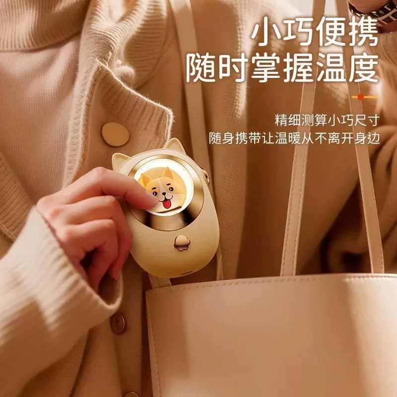 亚马逊新款暖手宝一体USB充电学生超长续航防爆手握迷你石墨烯暖 - 缩略图5