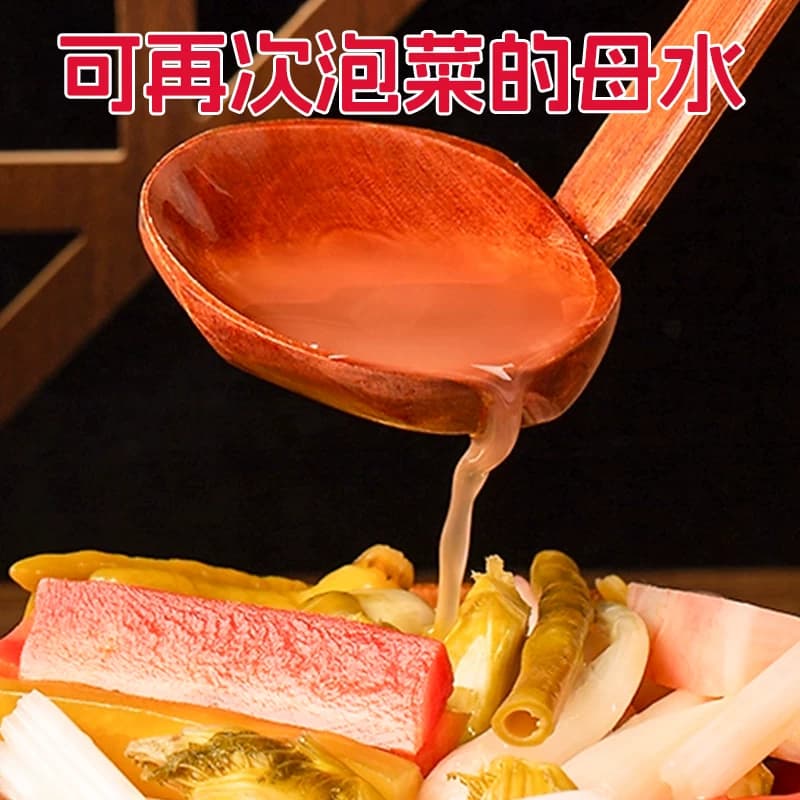 木鱼山什锦泡菜正宗四川泡菜老坛老母水下饭菜酸萝卜豆角脆爽开胃 - 缩略图2