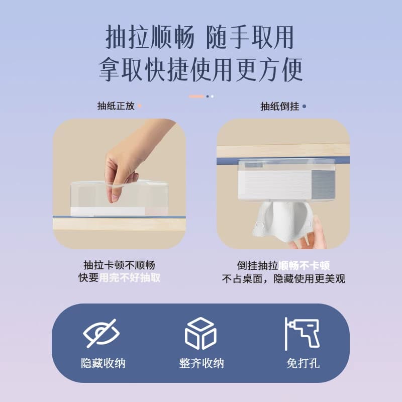植护大包抽纸家用实惠装面巾纸抽餐巾纸整箱批婴儿擦手卫生纸巾。 - 缩略图4