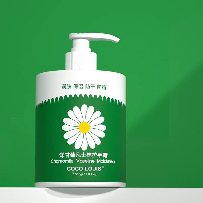 500g洋甘菊护手霜补水保湿滋润嫩白防干女清爽不油腻大容量按压 - 缩略图2