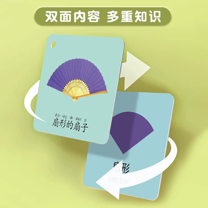 90页认知卡撕不烂的2岁宝宝幼儿识物片翻翻书益智玩具早教启蒙书 - 缩略图3