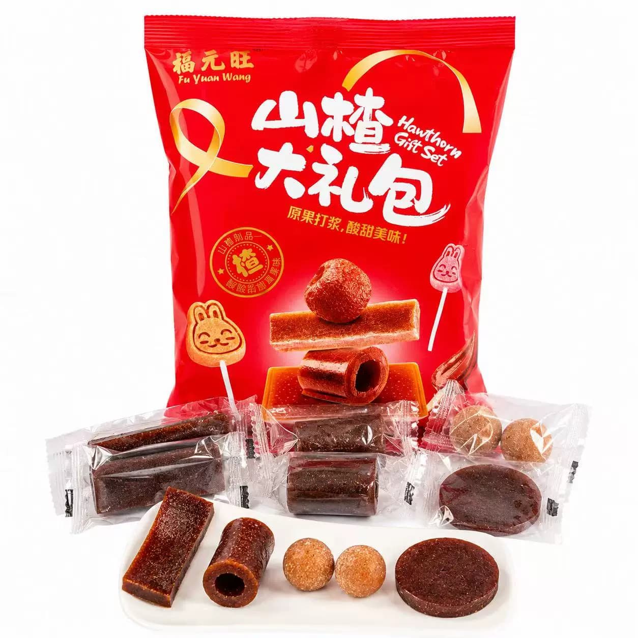 山楂礼包袋装500g多种口味冰糖葫芦山楂零食山楂片果丹皮解馋零食 - 缩略图5