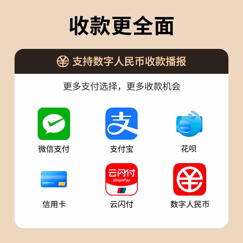 碰一碰商家收款+拉卡拉收款支付音响云音响防逃单拉卡拉收款码 - 缩略图4