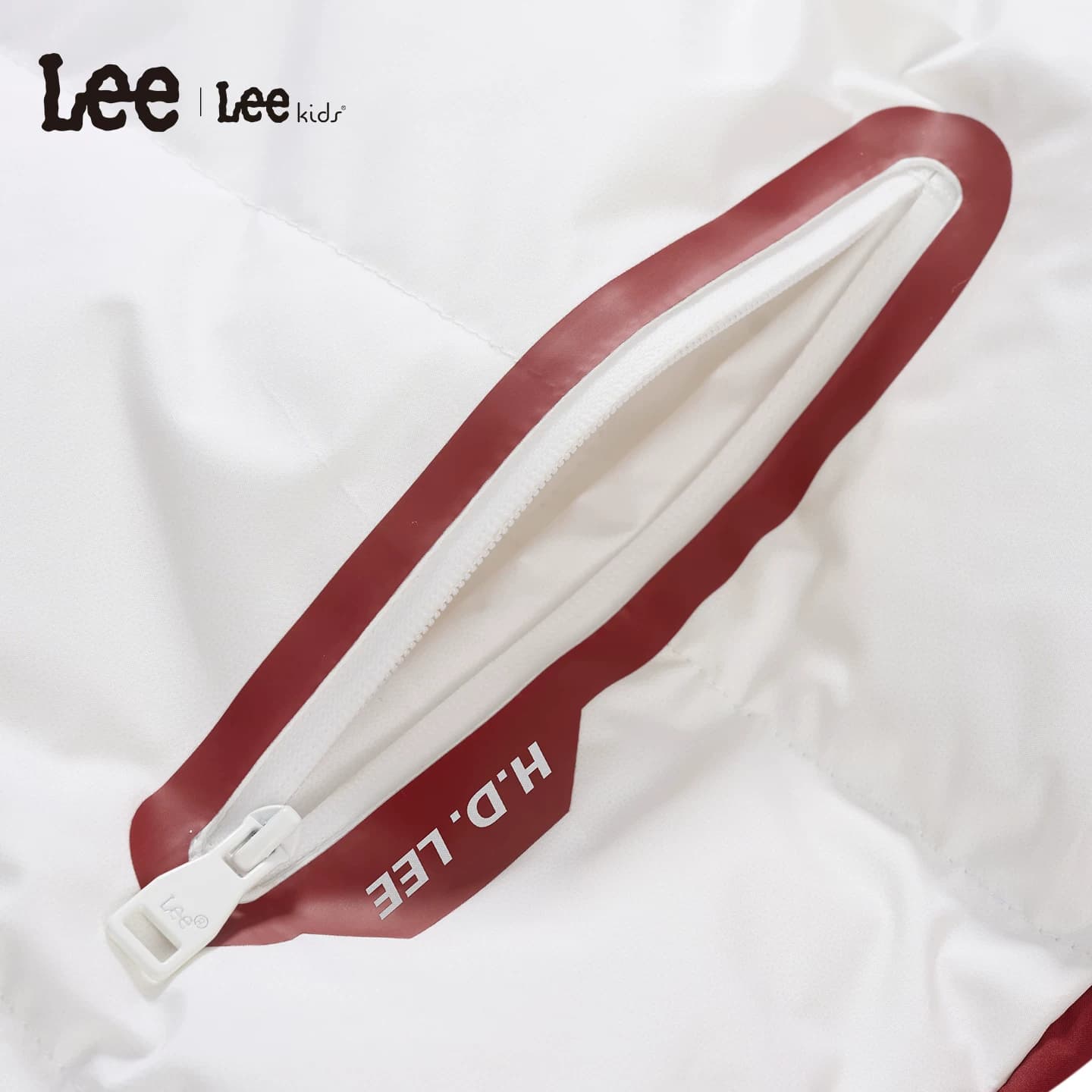 Lee kids儿童羽绒服冬季加厚中款印花防泼水加厚保暖百搭连帽外套 - 缩略图4