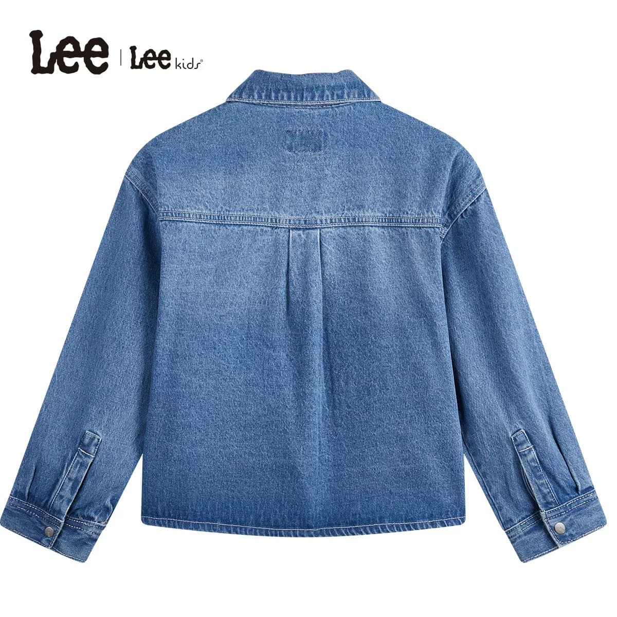 Lee kids儿童牛仔衣外套水洗宽松舒适休闲秋冬百搭时尚男女童上衣 - 缩略图2