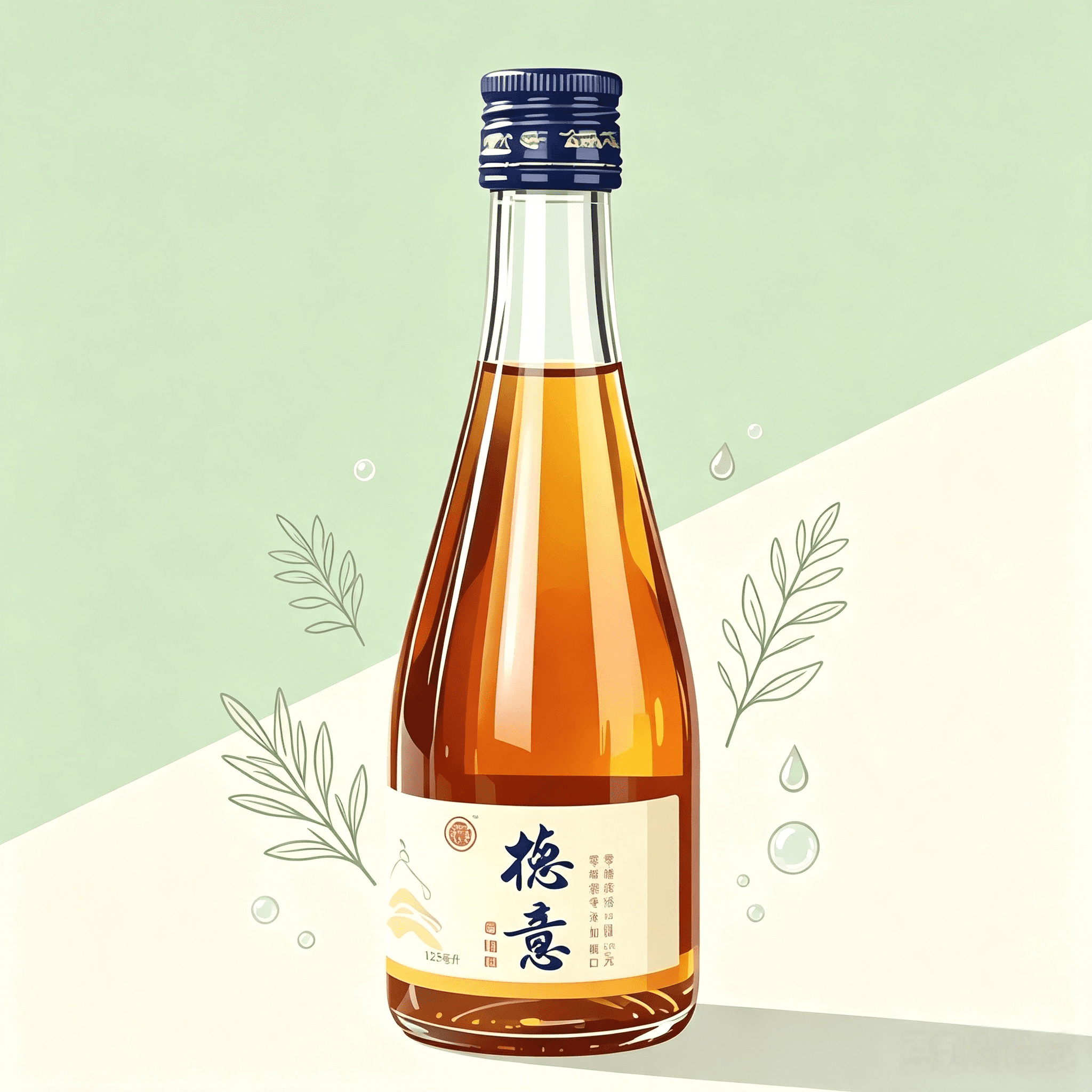 德意黄精酒125ml四瓶礼盒38度微醺低度送礼聚会长辈生日庆功露酒 - 缩略图3