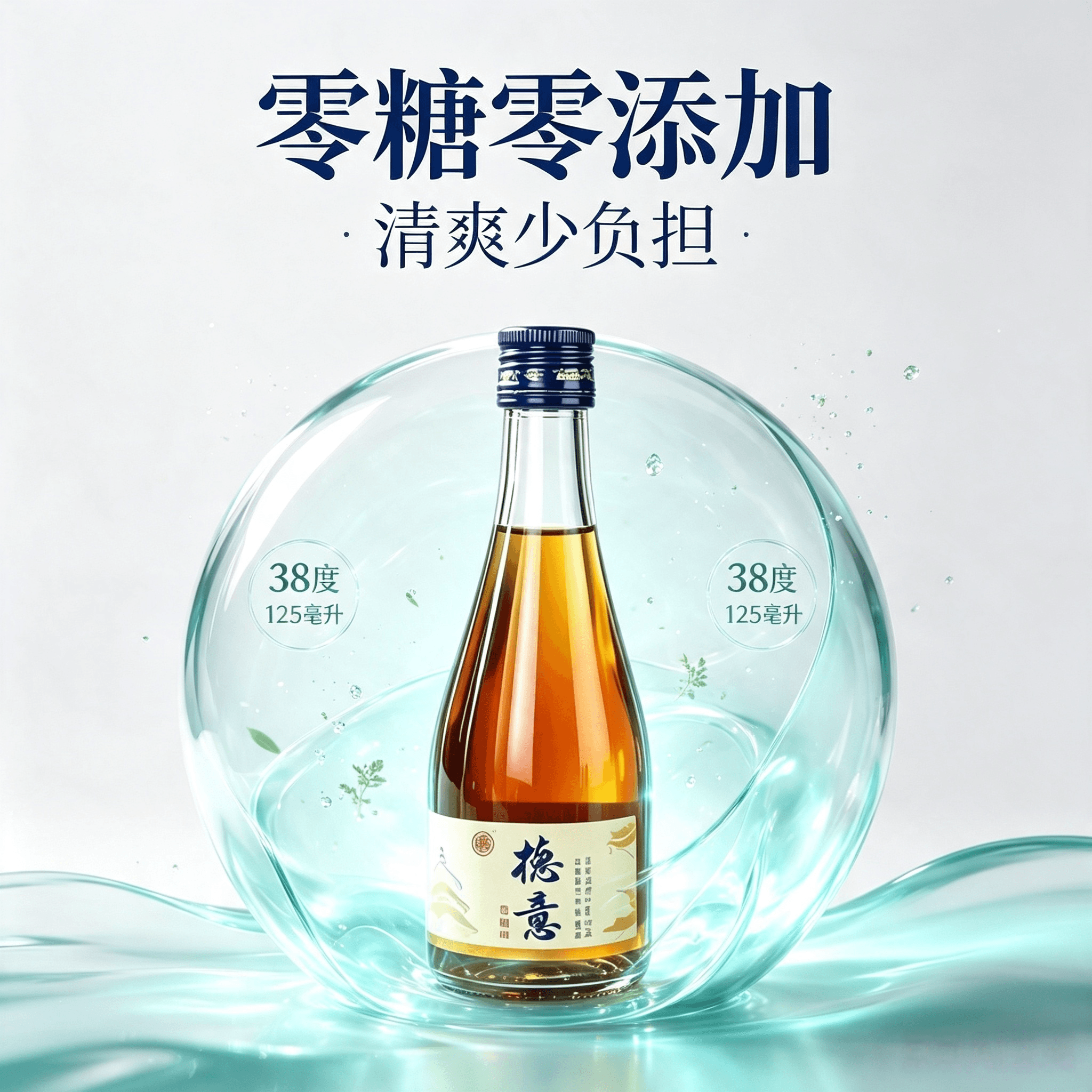 德意黄精酒125ml四瓶礼盒装38度零糖零添加送礼生日长辈庆祝庆功 - 缩略图4