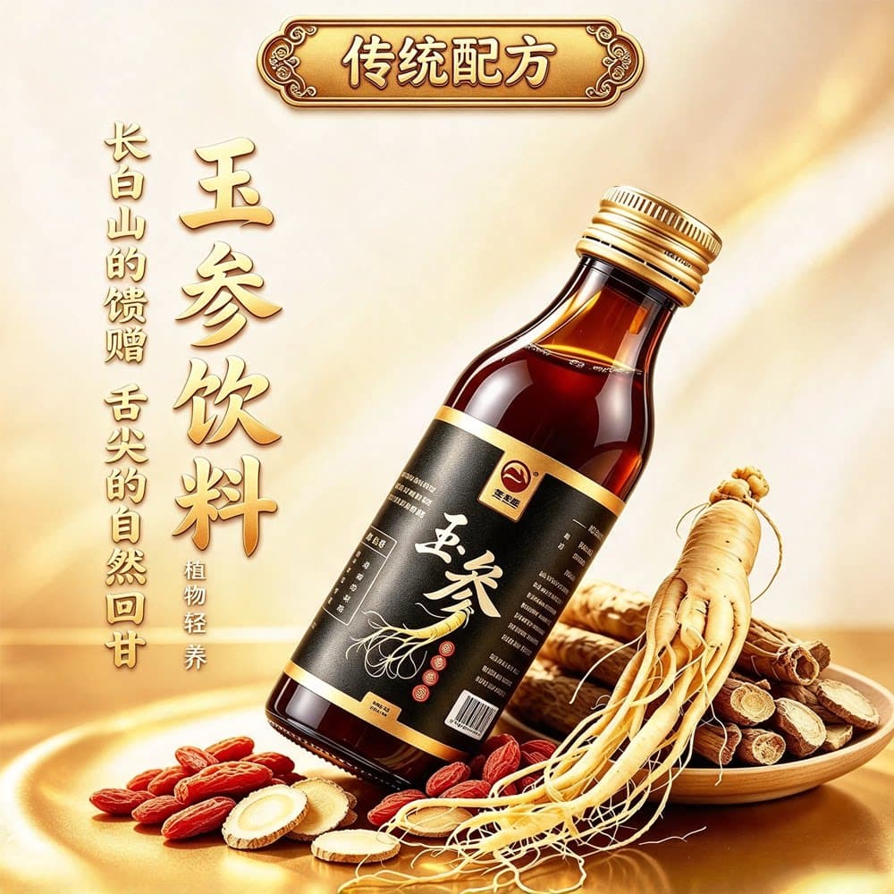 凉水滩玉参系列人参新鲜玉米须栀子清润天然植物饮料八瓶装长白山 - 缩略图4