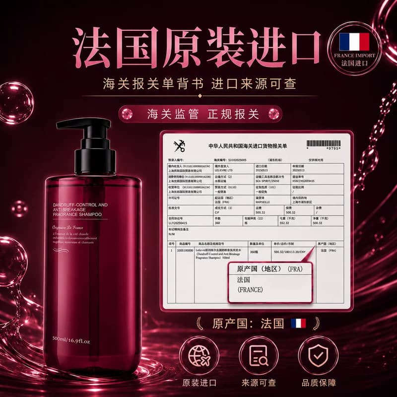 【法国头皮管理科研品牌-LELIEVRE】去屑防断香氛洗发水护发素A - 缩略图5