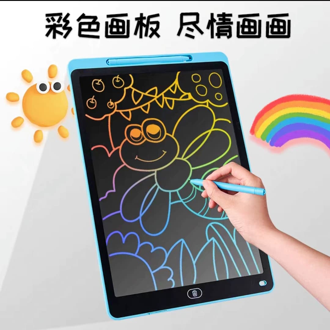 儿童卡通画板液晶手写板小黑板宝宝家用涂鸦电子写字板玩具幼儿园 - 缩略图2
