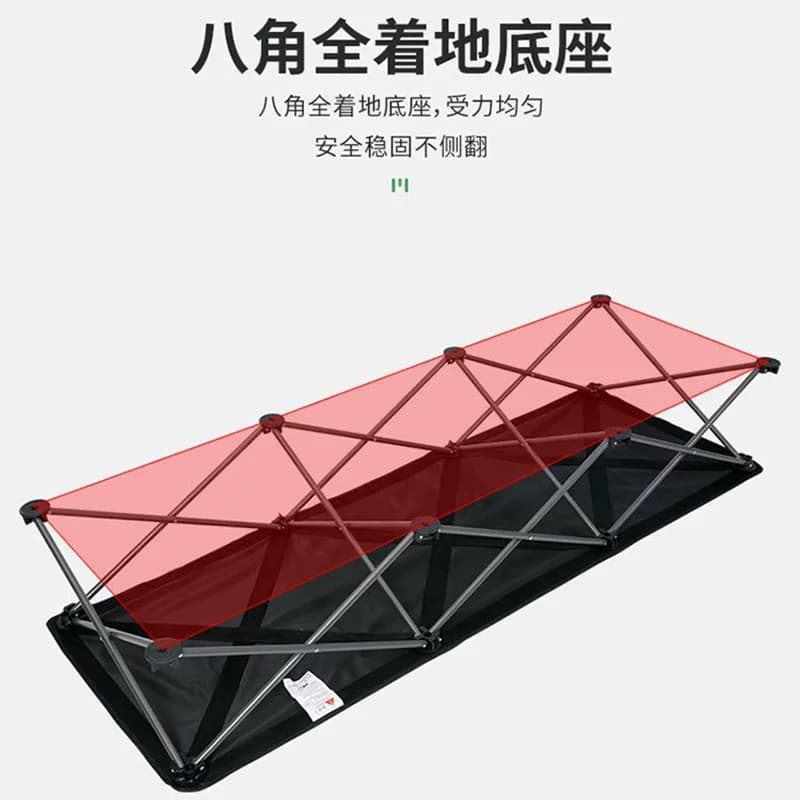 午休折叠床办公室简易便携陪护床户外露营单人躺椅神器午睡行军床 - 缩略图4