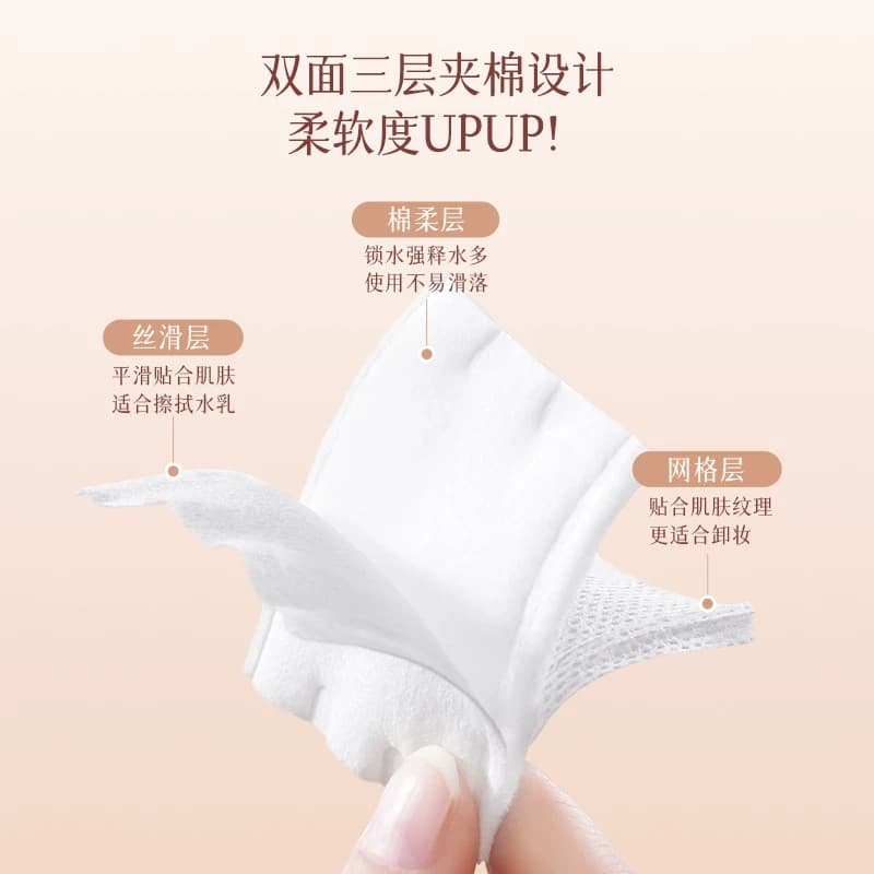 3包|健美创研化妆棉卸妆棉片卸妆用脸部湿敷专用巾正品官方旗舰店 - 缩略图2