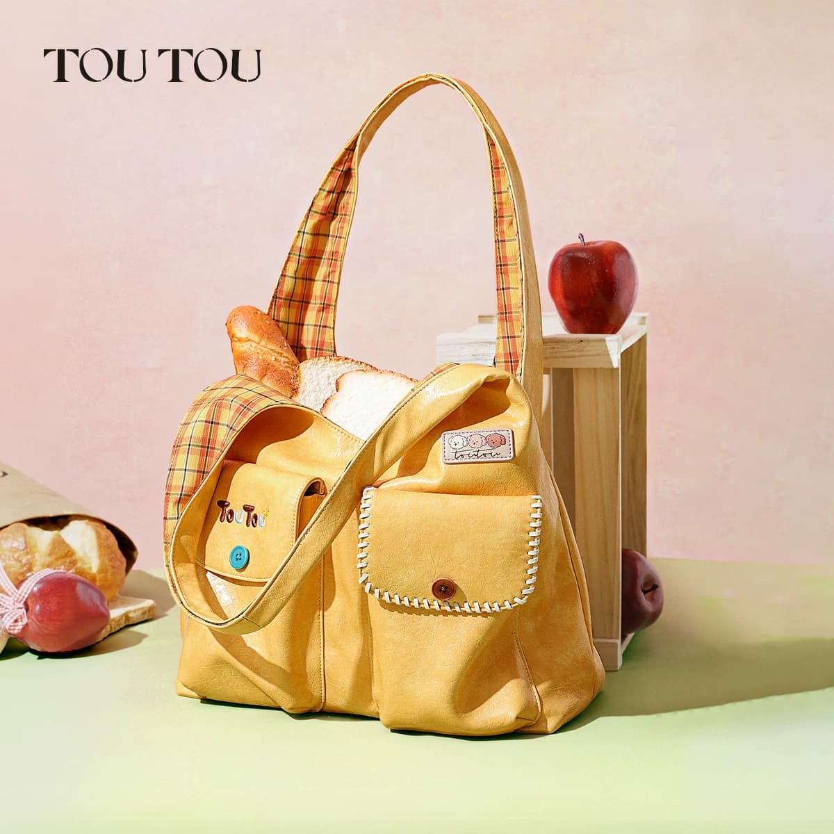 【交个朋友直播间】TOUTOU大容量托特包腋下包斜挎包包女生日礼物 - 缩略图3