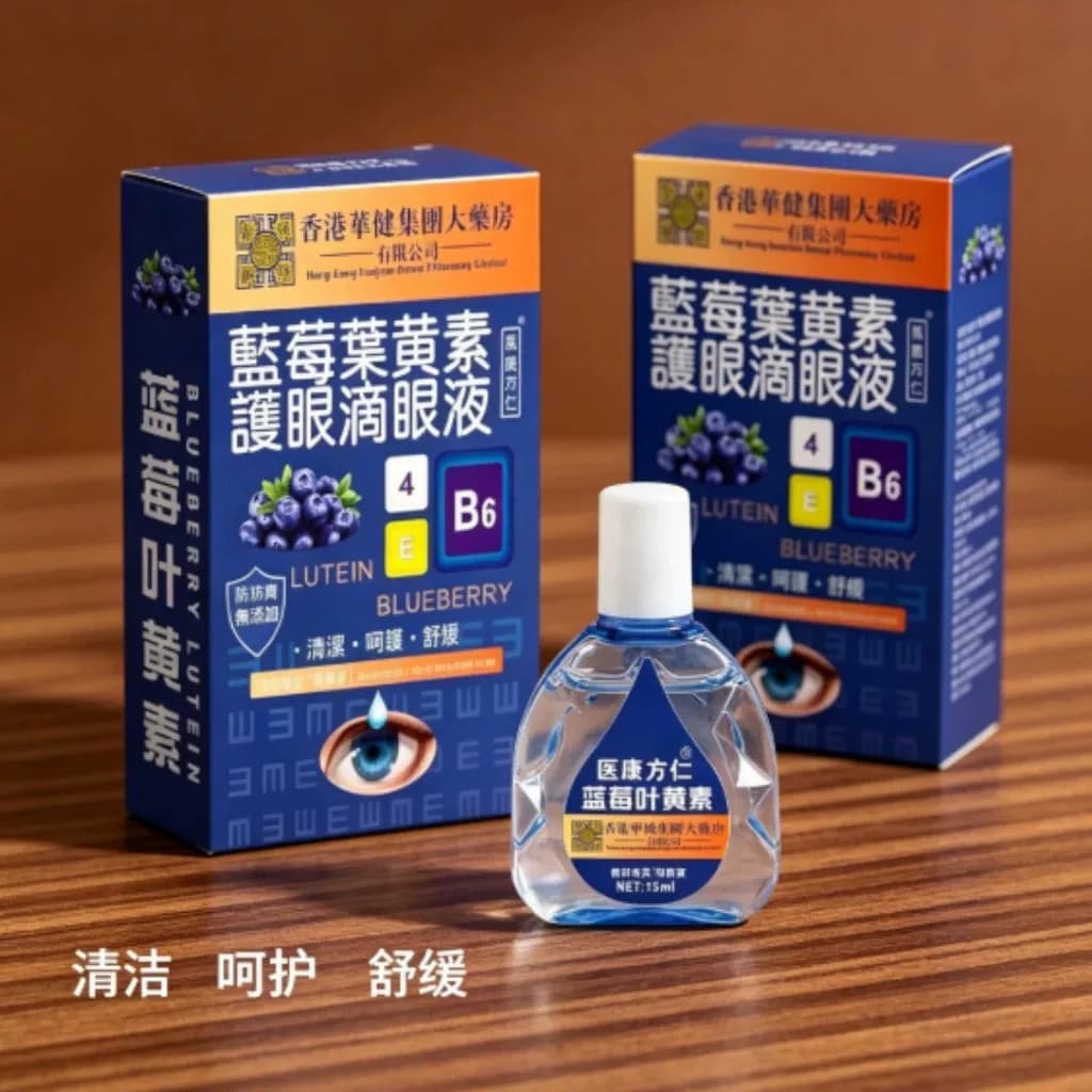 蓝莓叶黄素滴眼液眼药水叶黄素熊胆滴 - 缩略图3