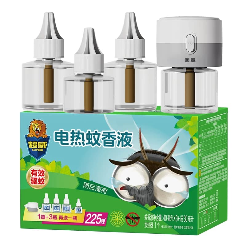 超威电热蚊香液家用驱蚊液器插电式非无毒无味灭防蚊补充液加热器 - 缩略图3