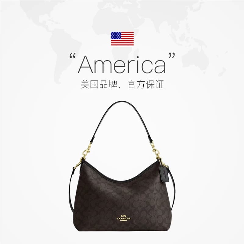 【自营】COACH/蔻驰女包 Laurel31流浪包 单肩斜挎手提包腋下包 - 缩略图5