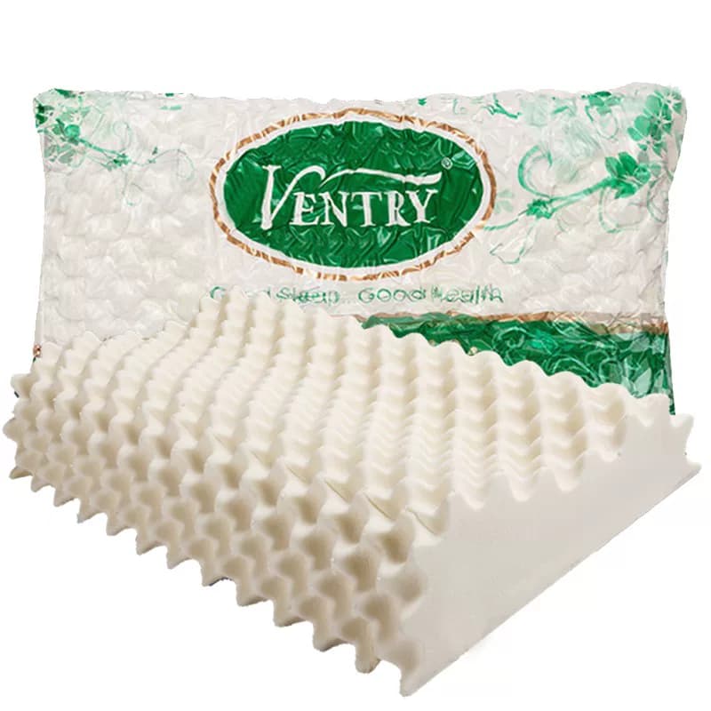 ventry泰国成人乳胶枕头大人护颈椎原装按摩橡胶记忆进口防螨枕芯 - 缩略图2