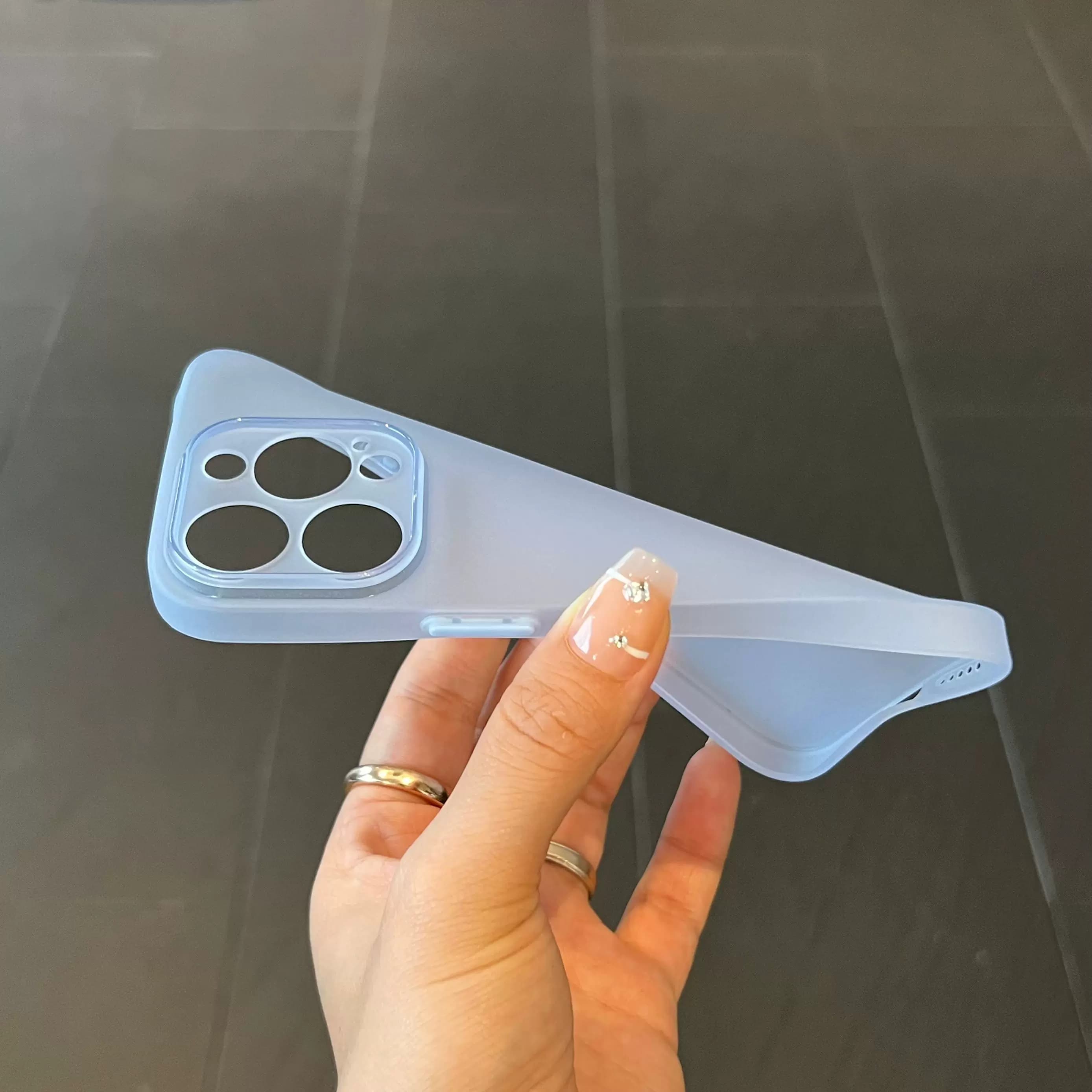 【不发黄】超薄磨砂软壳适用iphone15手机壳苹果14pro轻薄简约17pro保护壳13全包按键12防摔16plus男女XR新款 - 缩略图3