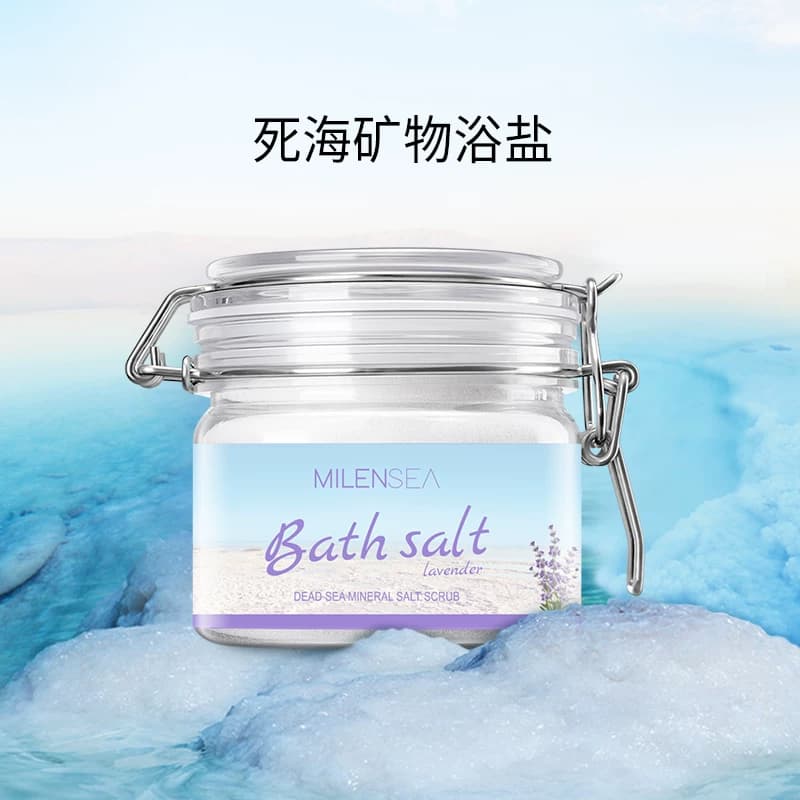 米蓝希进口死海沐浴盐海盐全身磨砂去角质嫩肤清洁洗澡泡澡盐正品 - 缩略图2