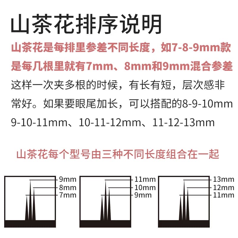 lashbelong种植嫁接假眼睫毛山茶花开花一取多根柔软舒适密假睫毛 - 缩略图2