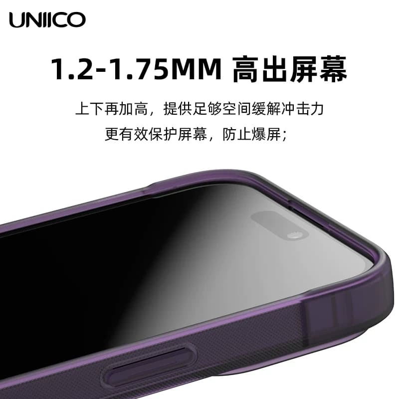 UNIICO适用苹果15手机壳苹果14promax手机壳全包防摔磁吸14保护套magsafe透明防滑13promax壳软胶气囊13软套 - 缩略图4