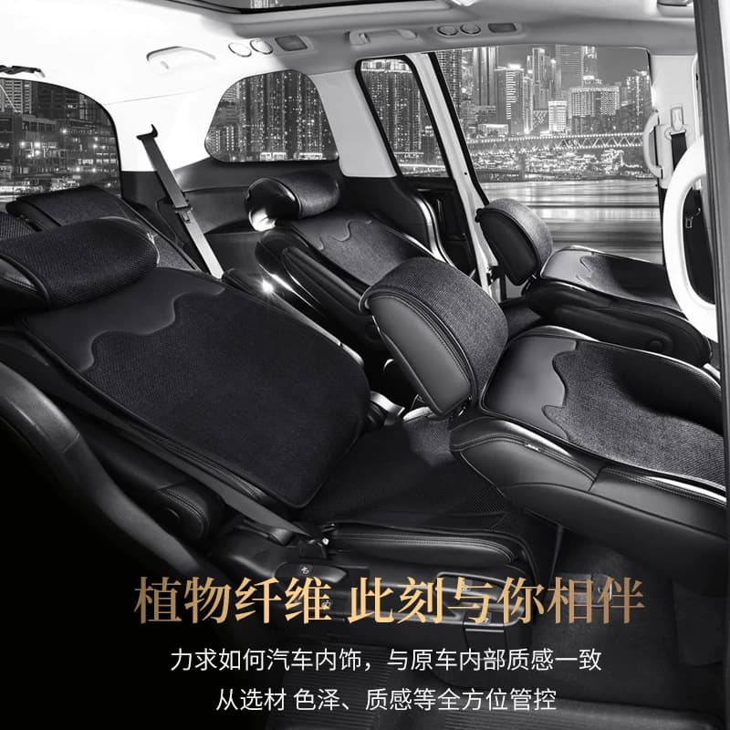 丰田赛那专用汽车坐垫格瑞维亚麻真皮四季座垫塞纳埃威尔法座椅垫 - 缩略图2