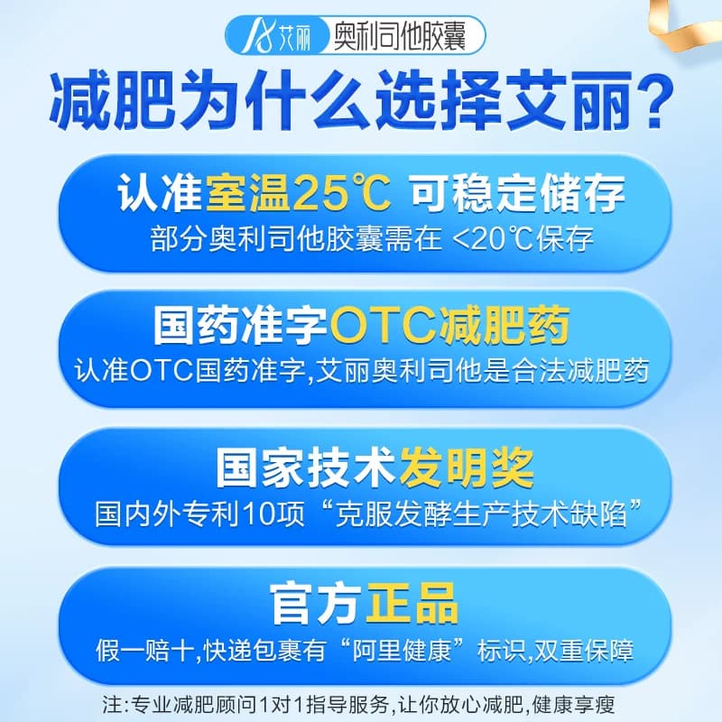 艾丽奥利司他胶囊减肥瘦身排油燃脂男女通用减肥药正品官方旗舰店 - 缩略图3