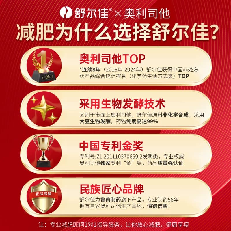舒尔佳奥利司他胶囊产品减肥药减脂减重官方排油正品燃脂瘦身药房 - 缩略图3