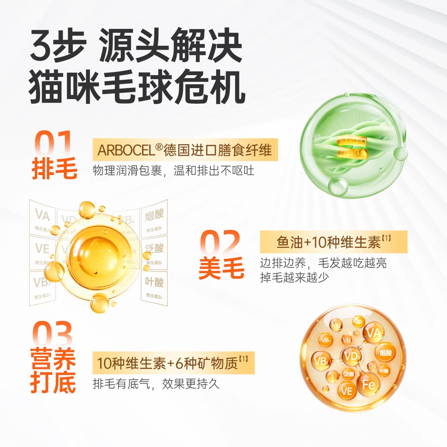 【店铺爆款】红狗化毛膏猫咪专用排毛猫草化毛球片幼猫化毛营养膏 - 缩略图4