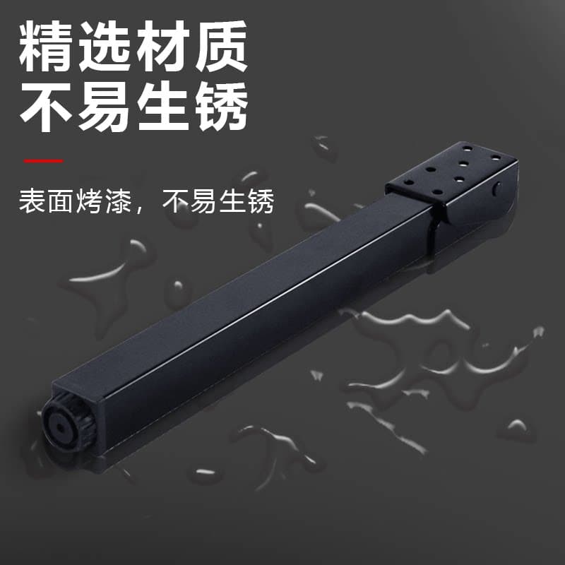 可折叠可调节桌腿支撑脚桌子腿支架增高茶几腿金属支撑腿收纳桌脚 - 缩略图3