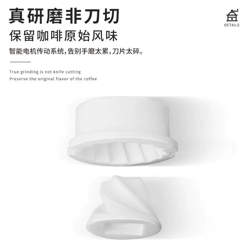 宝选磨豆机咖啡豆研磨机便携小型家用全自动一体咖啡机电动磨豆机 - 缩略图2