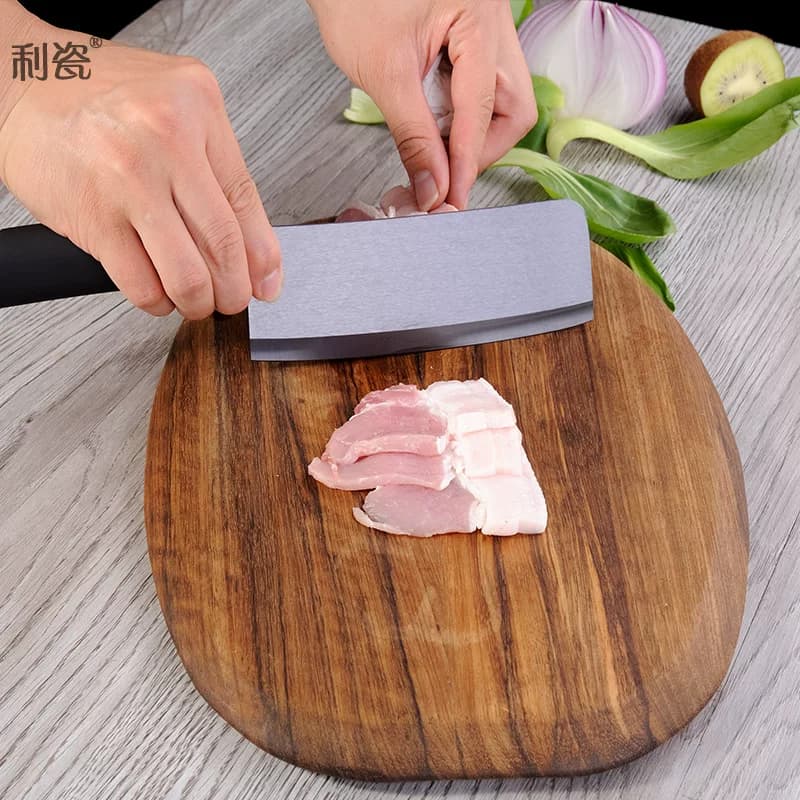 利瓷陶瓷菜刀家用菜刀厨房刀具切片刀切肉超快锋利轻巧无锈味 - 缩略图4
