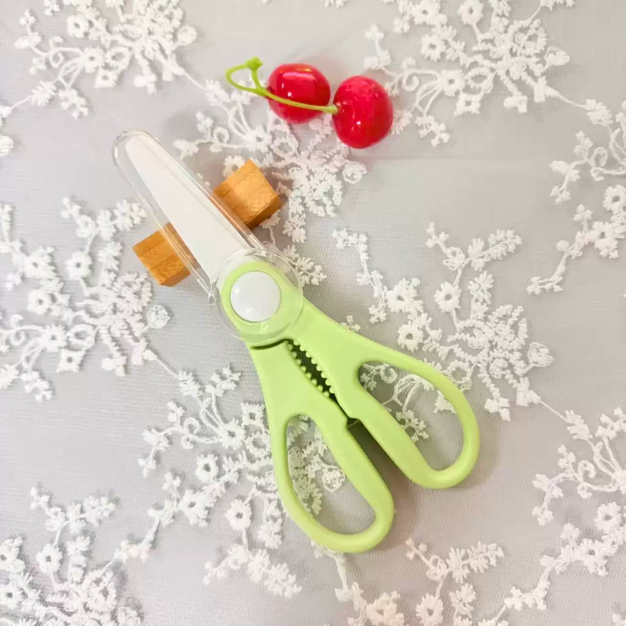 利瓷陶瓷剪刀辅食刀具辅食剪陶瓷研磨器婴儿宝宝儿童食物剪刀 - 缩略图4