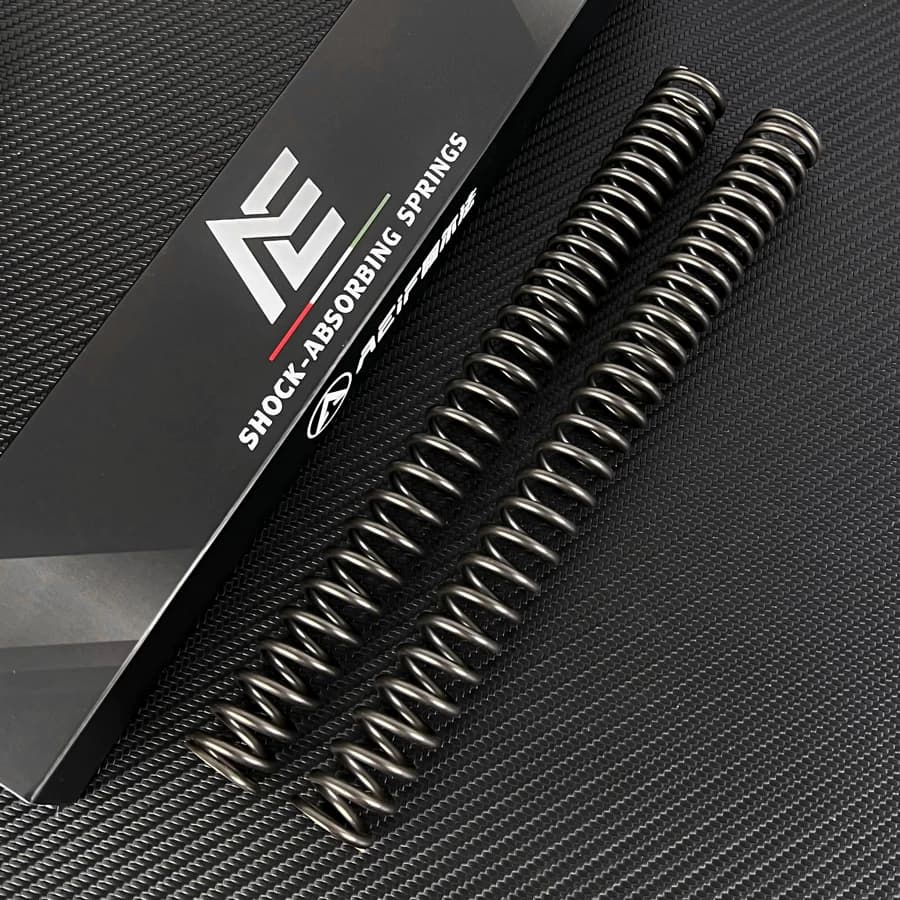 适用九号M95C+ MZ NZ M395C M5前减震加强弹簧阿尔法55Crsi硅锰 - 缩略图5