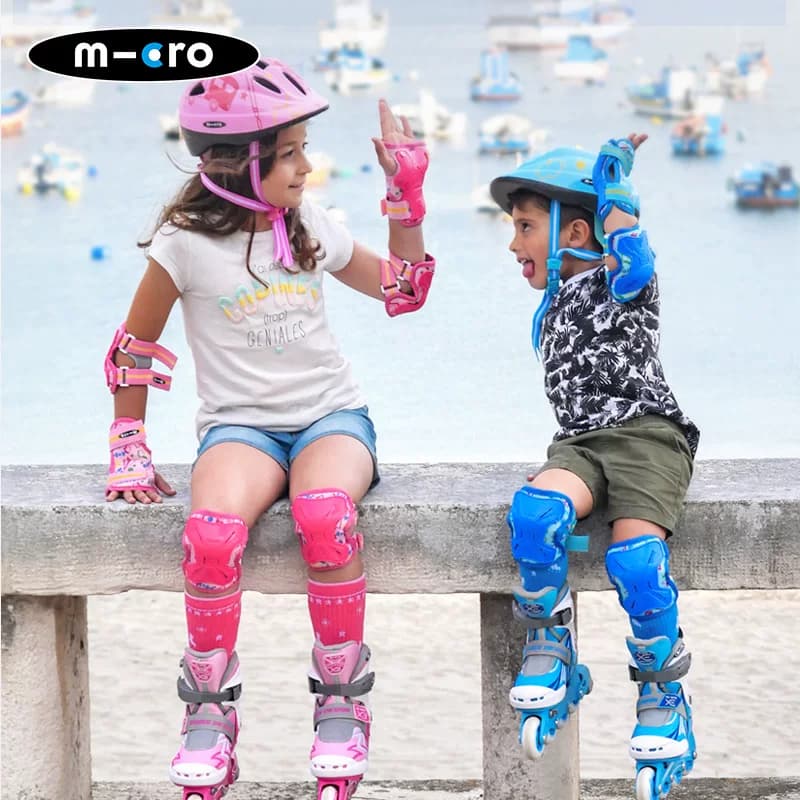 瑞士micro迈古儿童安全头盔自行平衡车溜冰鞋护具夏季防晒安全帽 - 缩略图5