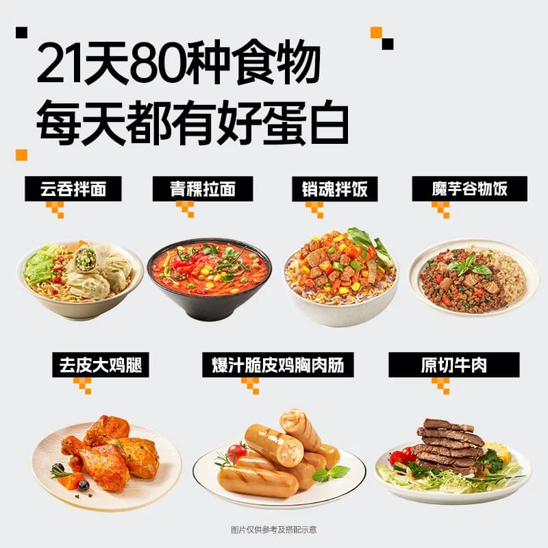 薄荷健康家21天全餐代餐主食减控卡饱腹脂健身营养轻食速食餐食品 - 缩略图4